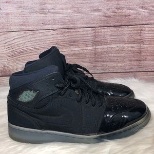 NIKE AIR JORDAN I RETRO 1 '95 TXT BLACK GAMMA BLUE
